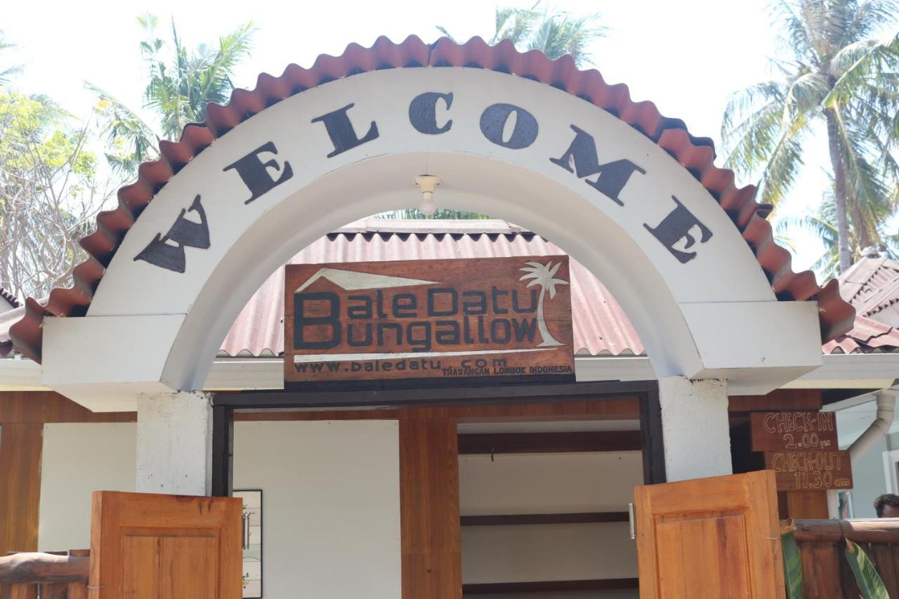 Bale Datu Bungallow Gili Trawangan Exteriör bild